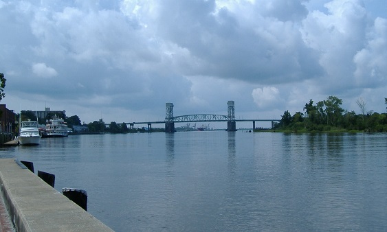 Cape Fear River at Wilmington NC